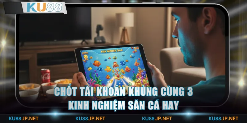 Chốt tài khoản khủng cùng 3 kinh nghiệm săn cá hay