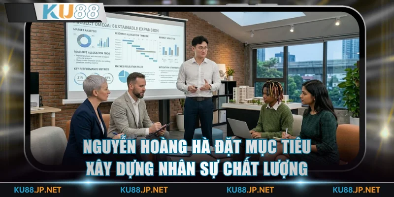 Nguyễn Hoàng Hà đặt mục tiêu xây dựng nhân sự chất lượng